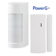       Kit Sensor de Movimiento PIR Infrarrojo (Doble) / Antimascotas Exterior para USO INALAMBRICO Optex + Sensor Magnético PowerG+ DSC
